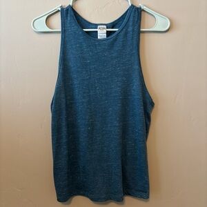 Victoria's Secret Blue Sleeveless Knit Tank Top